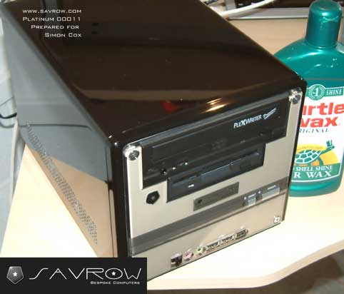 Savrow built Platinum Cube PC