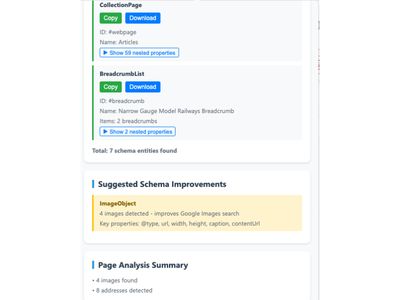Simon‘s Schema Analyser Suggested Schema Improvements