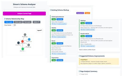 Simon‘s Schema Analyser Chrome Extension