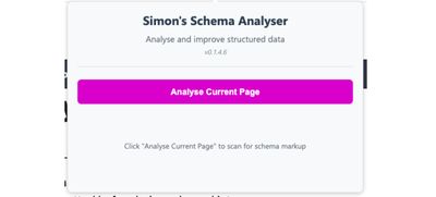 Simon‘s Schema Analyser