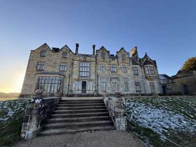 New Scotney Castle which was built in the 19th Century as the old castle was damp and decayed.